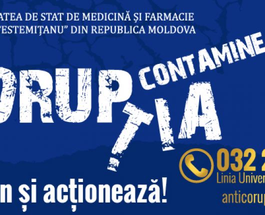 Corupția contaminează, fii imun și acționează!