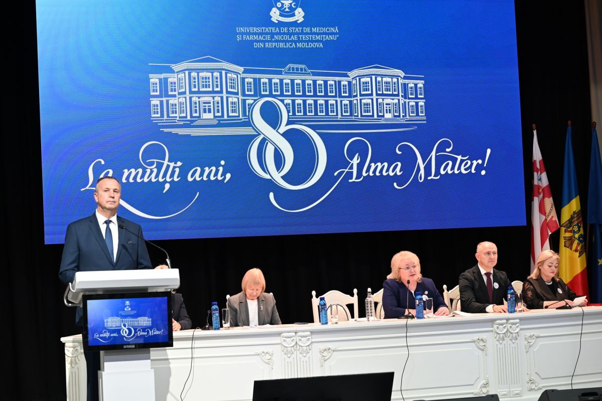 aniversare USMF„Nicolae Testemițanu”